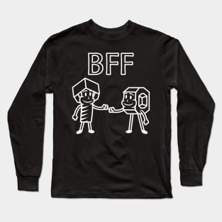 Best Friends Forever - Nut and Bolt Fist Bump Long Sleeve T-Shirt